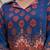 Kabool nileblue teal cotton printed co ord sets