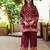 Mahua mulberry maroon cotton printed co ord sets