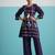 Parikrama orchid magenta cotton embroidered co ord sets