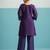 Parikrama orchid magenta cotton embroidered co ord sets