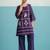 Parikrama orchid magenta cotton embroidered co ord sets