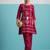 Parikrama orchid magenta cotton embroidered co ord sets