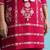 Parikrama flamingo red cotton embroidered co ord sets