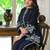 Sanmati azure blue cotton embroidered co ord sets