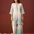 Ira spruce white cotton embroidered co ord sets