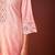 Ira salmon rose cotton embroidered co ord sets
