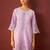 Ira lavender lavender cotton embroidered co ord sets