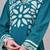 Kabool teal teal cotton printed co ord sets