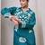 Kabool teal teal cotton printed co ord sets