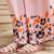 Kabool salmon multicolor cotton printed co ord sets