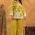 Mahua sunshine yellow cotton printed co ord sets