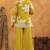 Mahua sunshine yellow cotton printed co ord sets
