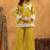 Mahua sunshine yellow cotton printed co ord sets