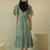 Purna sage green cotton embroidered co ord sets