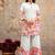 Hardik cameo white cotton printed co ord sets