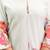 Hardik cameo white cotton printed co ord sets