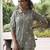 Sharad slate grey cotton embroidered co ord sets