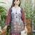 Palash cloud aqua blue crepe printed co ord sets