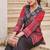 Kabool charcoal black cotton printed co ord sets