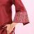 Raftar jam brown cotton embroidered co ord sets