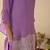 Albeli thistle lavender viscose rayon embroidered co ord sets
