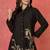 Sabhya ebony black cotton embroidered co ord sets