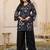 Kara jetty black cotton embroidered co ord sets