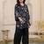 Kara jetty black cotton embroidered co ord sets