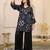 Kara jetty black cotton embroidered co ord sets