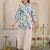Hardik paisley white cotton printed co ord sets