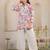 Hardik fauna white cotton printed co ord sets