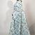 Women's white floral print crochet lace border cotton blend saree with unstiched blouse piece