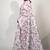 Women's white floral print crochet lace border cotton blend saree with unstiched blouse piece
