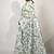 Women's white floral print crochet lace border cotton blend saree with unstiched blouse piece