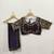Purple wall lace chinon bollywood saree with embroidery readymade stiched blouse