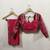 Pink real mirror lace chinon solid saree with readymade stitched blouse