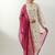 Ivory printed chanderi kurta set