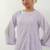 Lavender embroidered cotton kurta set