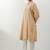 Beige hand woven cotton kurta set