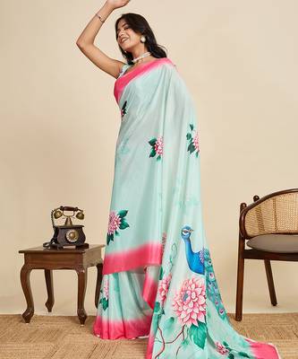 enchanting chinon sarees   lightweight, breathable & perfect for intimate to grand indian weddings 4