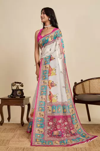 enchanting linen sarees   lightweight, breathable & perfect for intimate to grand indian weddings