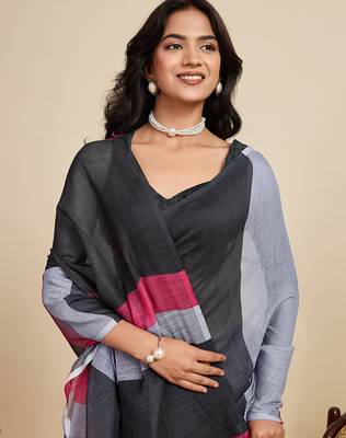 enchanting linen sarees   lightweight, breathable & perfect for intimate to grand indian weddings 5