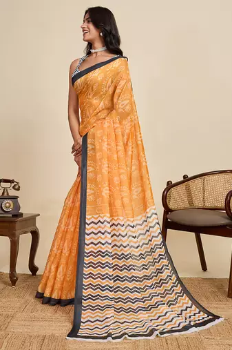 enchanting linen sarees   lightweight, breathable & perfect for intimate to grand indian weddings