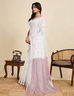 enchanting linen sarees     lightweight, breathable & perfect for intimate to grand indian weddings 2
