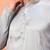 Premium grey silk embroidered kurta with sequins work & cotton pajama – festive & wedding wear