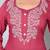 Women Maroon Rayon Embroidered Kurta With Pant