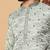 Classic pista green heavy jacquard kurta with sequins embroidery & cotton pajama