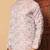 Elegant pink heavy jacquard kurta with sequins work & cotton pajama