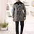 Grey tweed  coat