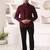 Wine rayon  blazer